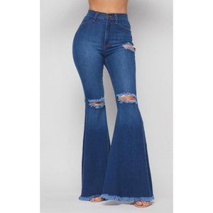 Vibrant Boutique Denim Bell bottom flares